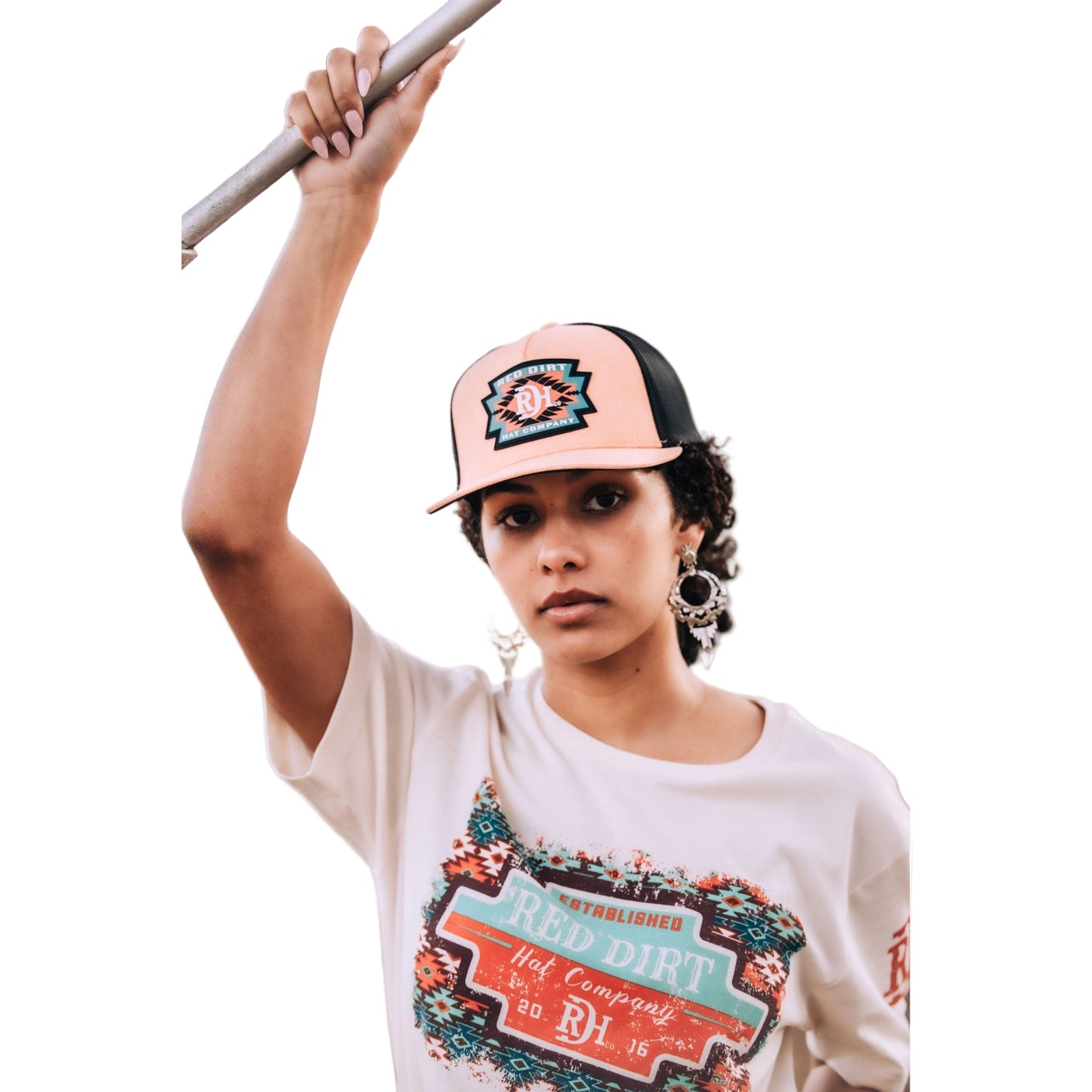 Red Dirt Hat Co. Unisex Taco Shop T-Shirt - Oatmeal