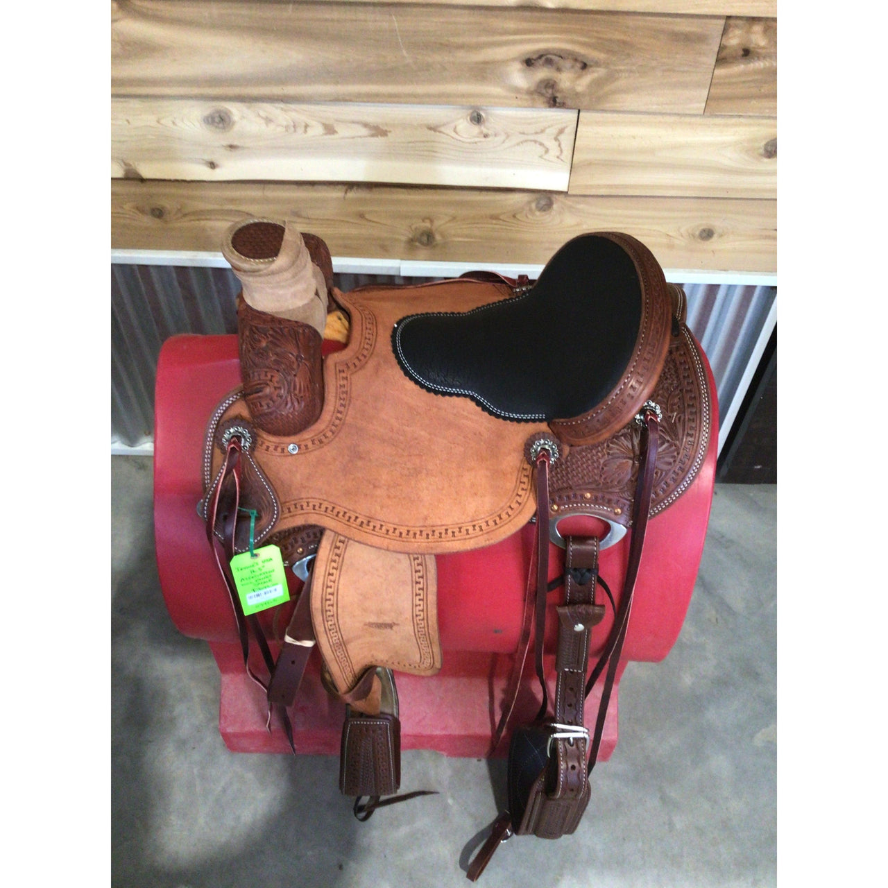 Irvine's 16.5" USA Association Will James Saddle