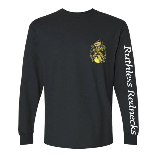 Ruthless Rednecks Dirtbag World Tour LS Shirt - Black