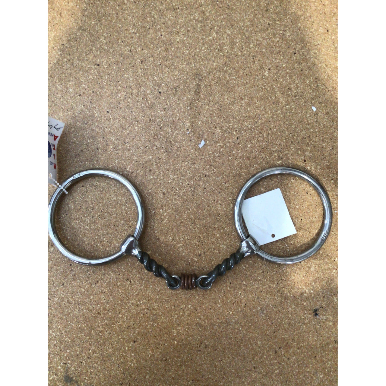 Jerry Beagley -Snaffle Ring Twisted with Bone