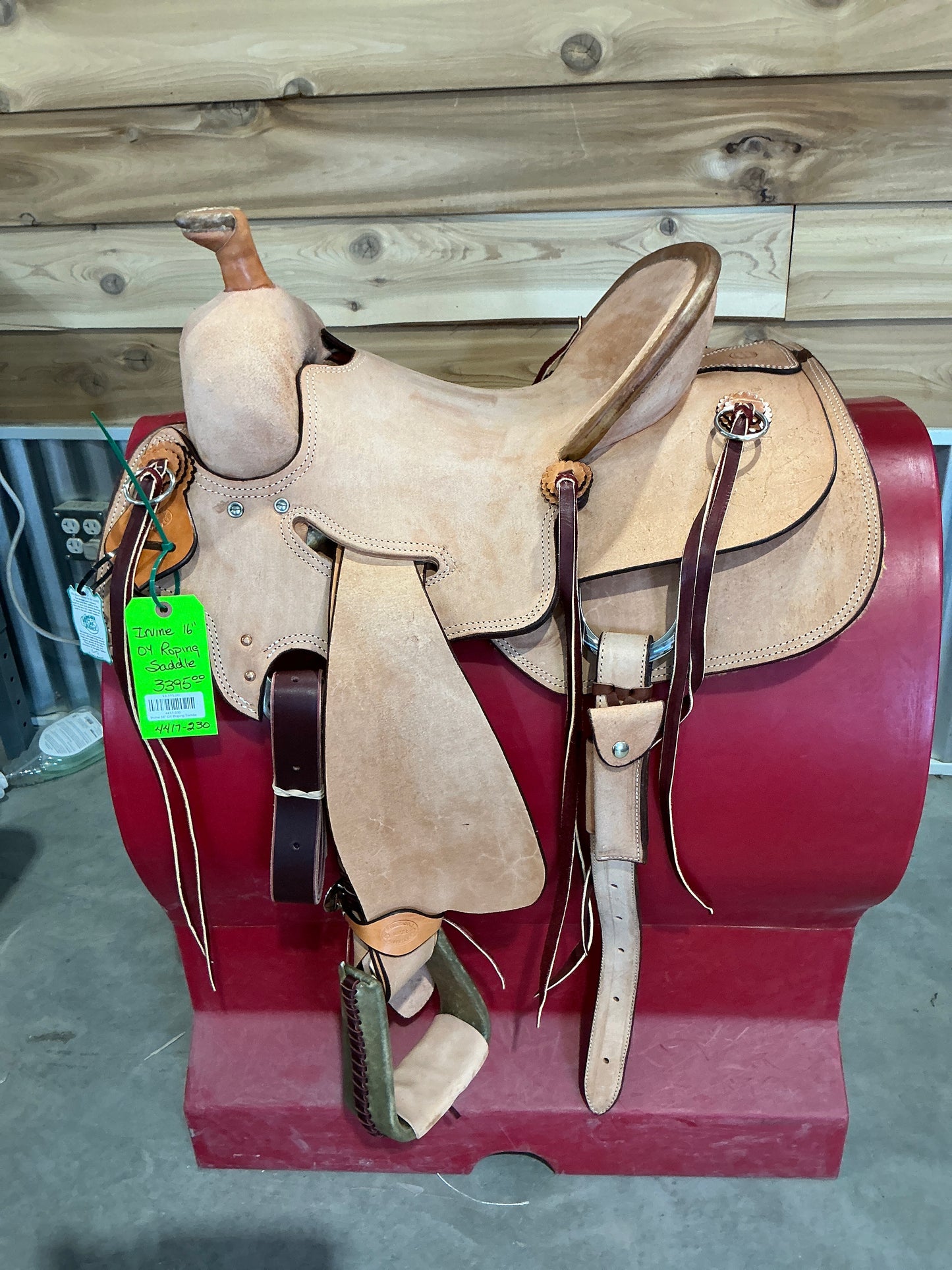 Irvine 16" OY Roping Saddle