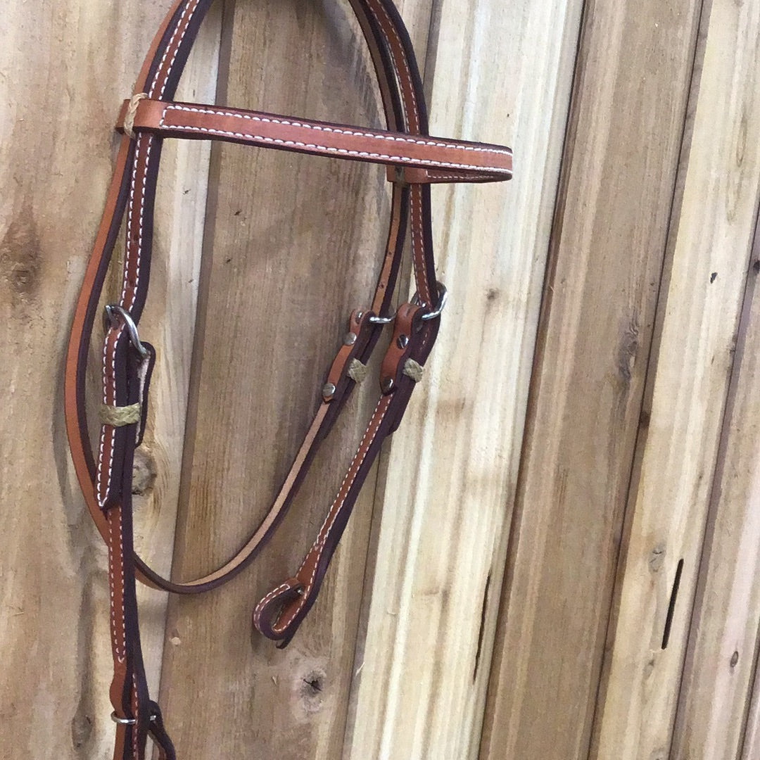 Irvine Browband Headstall Plain Quick Change