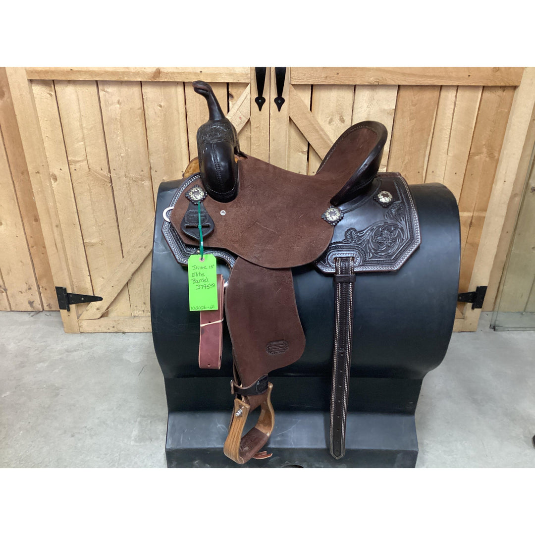 Irvine 15” Elite Barrel Saddle