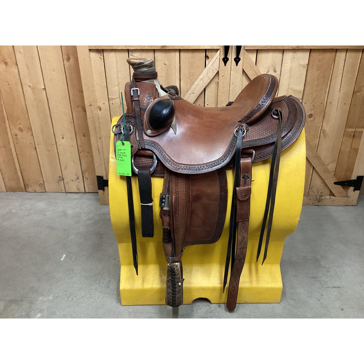Used 17” JC Martin Wade Ranch Saddle