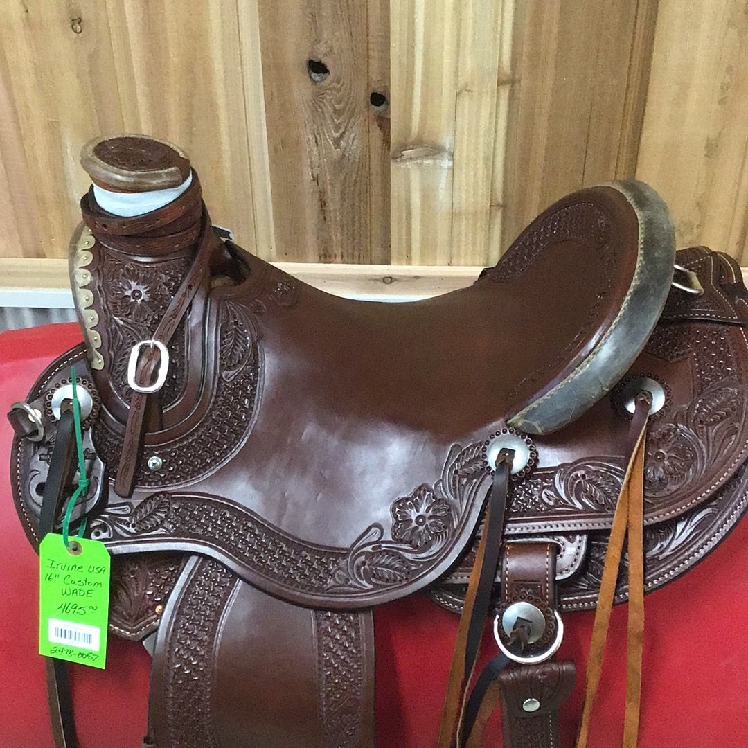 Irvine USA 16" Custom Wade Saddle