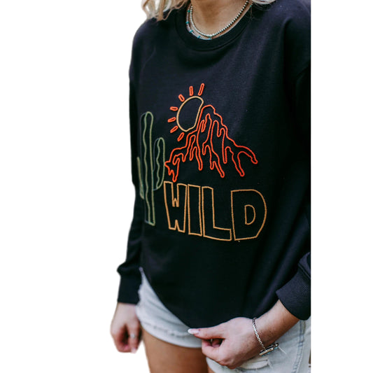 Merigold Kiss Women's Wild Sweatshirt - Black