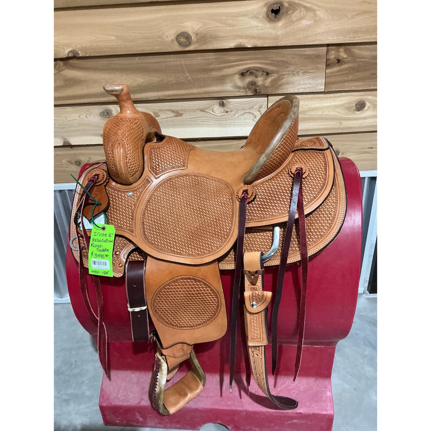 Irvine 16" Association Ranch Saddle