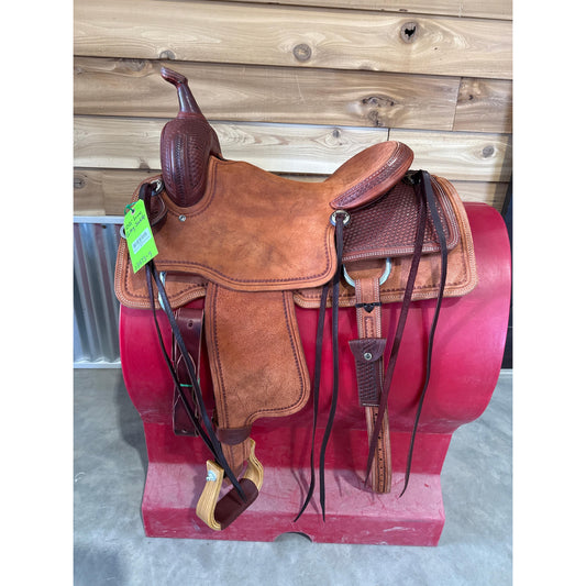 Irvine's 15 1/2" Cutting Horse Saddle