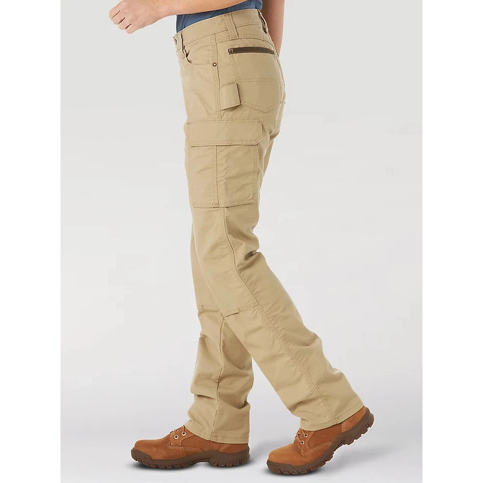 Wrangler Women's Riggs Workwear Ripstop Ranger Cargo Pants - Golden Khaki