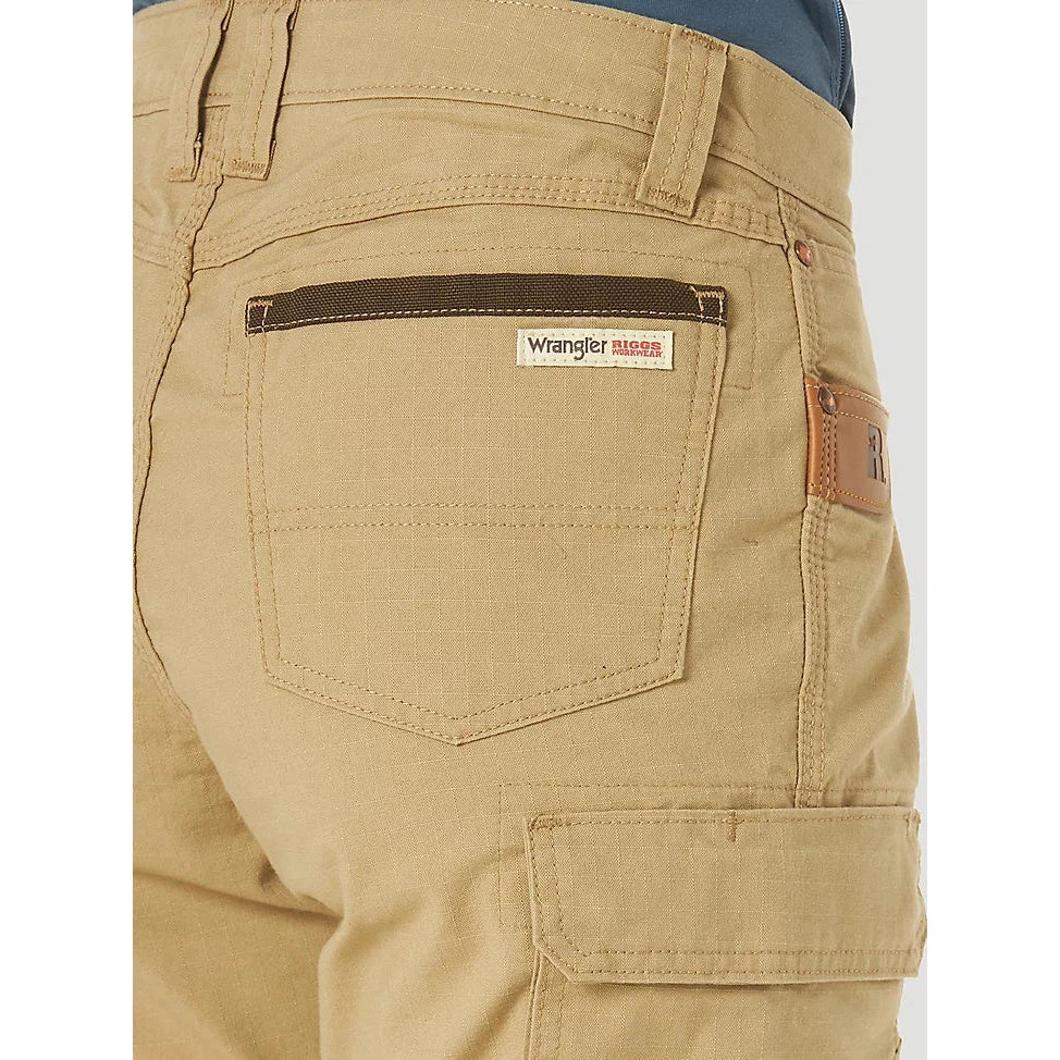 Wrangler Women's Riggs Workwear Ripstop Ranger Cargo Pants - Golden Khaki