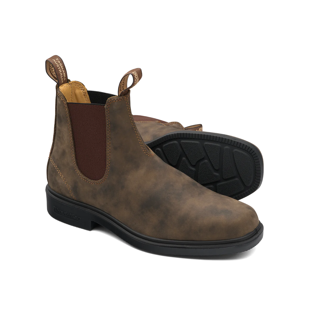 Blundstone Unisex #1306 Dress Boots - Rustic Brown
