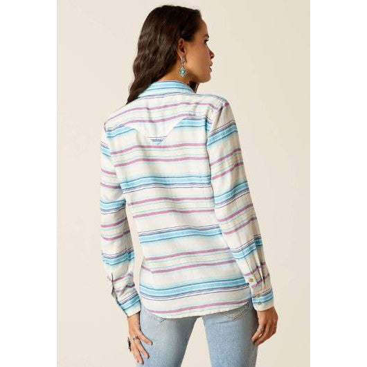 Ariat Women's Long Sleeve Striped  Shirt - Rica Jacquard