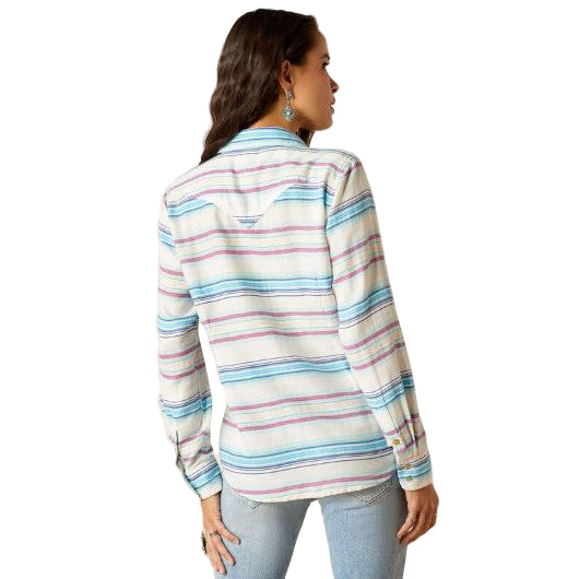 Ariat Women's Long Sleeve Striped  Shirt - Rica Jacquard