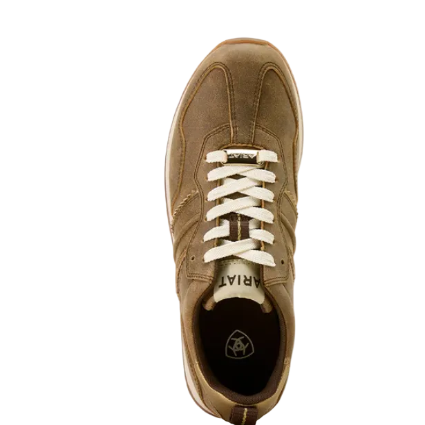 Ariat Women's Ranch Lace Up Runner - Brown Bomber