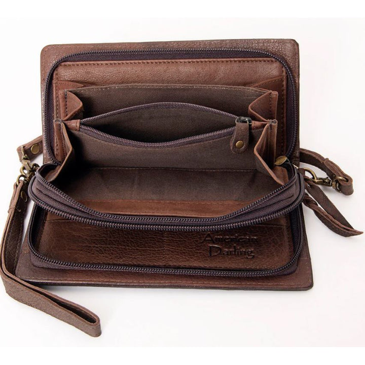 American Darling Hand Tooled Purse Bag Jane