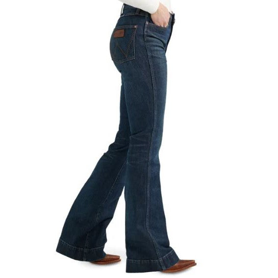 Wrangler Women's Retro Bailey Trouser Jean - Beau