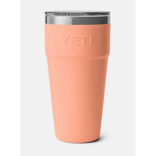 Yeti Rambler 887ml Stackable Cup w/Magslider Lid - Lowcountry Peach