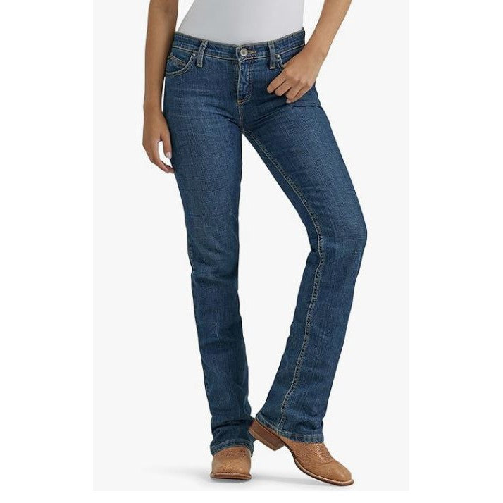 Wrangler Women's FA24 West Q-Baby Boot Cut Jean- Maggie