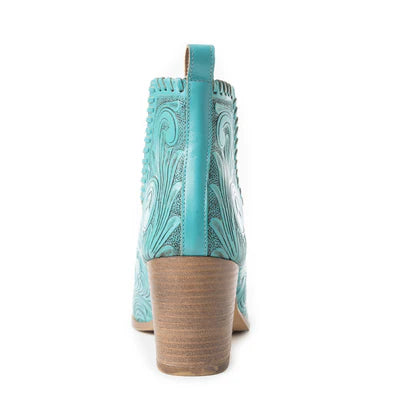 Myra Women's Persimmonee Boots- Turquoise