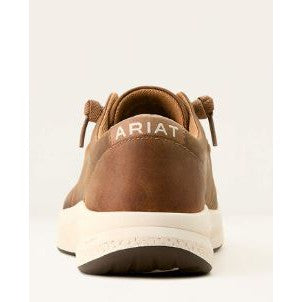 Ariat Men's Buckeye Crocodile Print Shoe - Distressed Brown