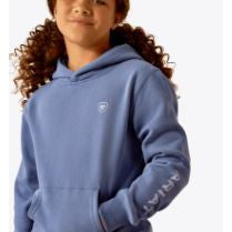 Ariat Girl's Long Sleeve Ariat 2.0 Hoodie- Coastal Fjord