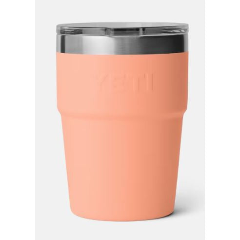 Yeti Rambler 473ml Stackable Pint w/Magslider Lid - Lowcountry Peach