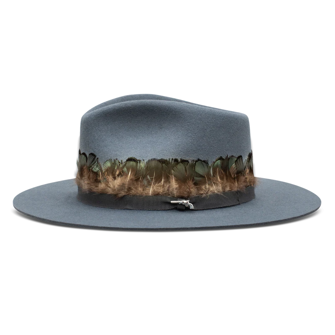 Charlie 1 Horse Two Dollar Pistol Wool Lainey Wilson Hat - Denim