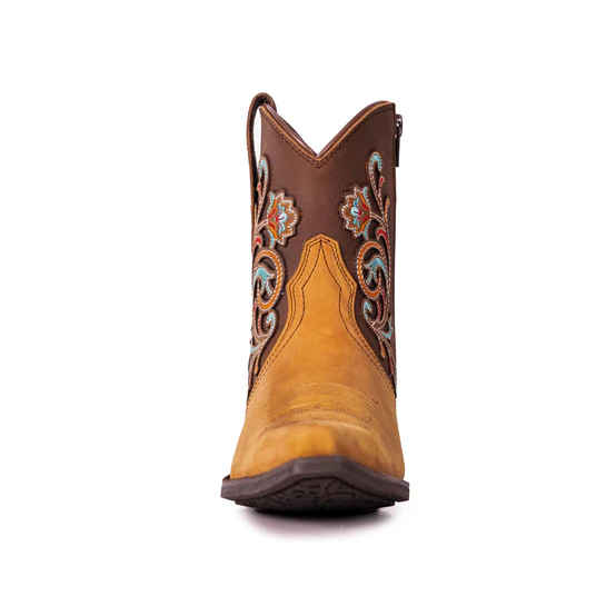 Montana West Women's Western Embroidered Cowgirl Boot- Multi