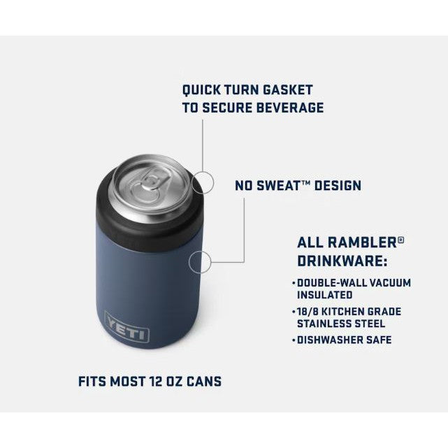 Yeti Rambler 355ml Colster Can Insulator 2.0 - Big Sky Blue