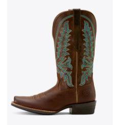 Ariat Women's Rock Creek Western Boot- Sassy Brown