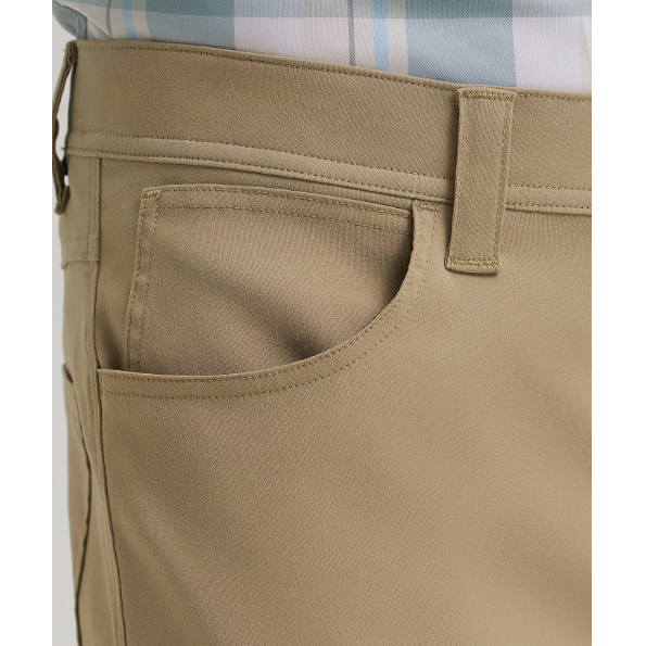 Wrangler All Terrain Gear Men's Straight Leg Performance Jean - Aluminum