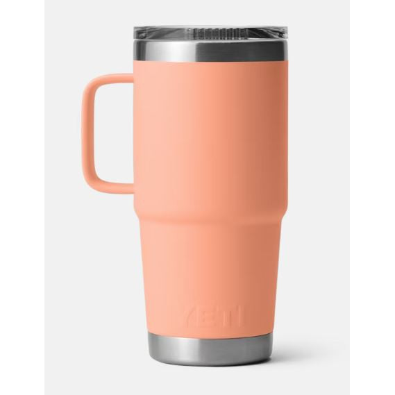 Yeti Rambler 591ml Travel Mug w/Stronghold Lid - Lowcountry Peach