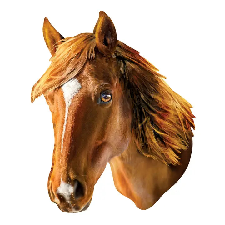 Horse Shaped 100 Piece Jigsaw Puzzle