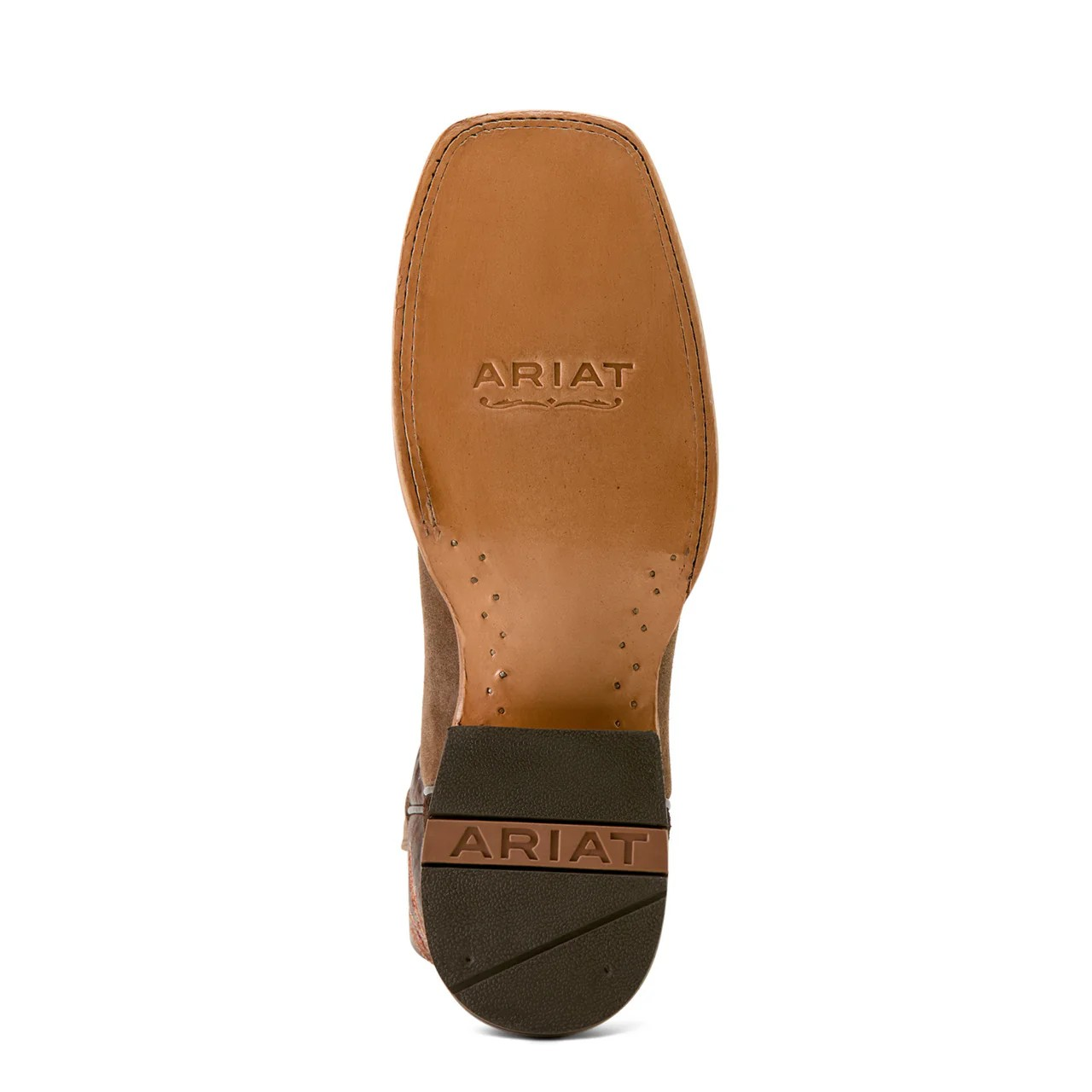 Ariat Men's Circuit Gritty Suede Cowboy Boot- Ranch Brown