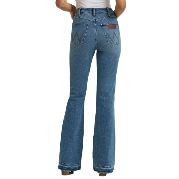 Wrangler Women's Retro High Rise Bailey Flare Jean- Lana - Irvine Tack & Western Wear