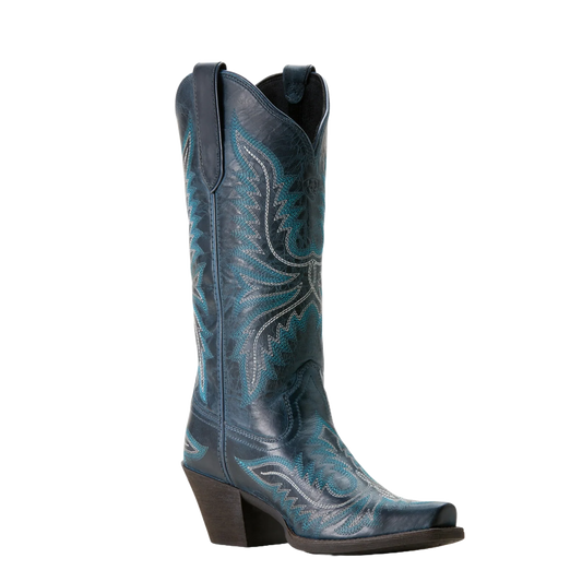 Ariat Women's Round Up Collins Western Boot - Fresh Denim