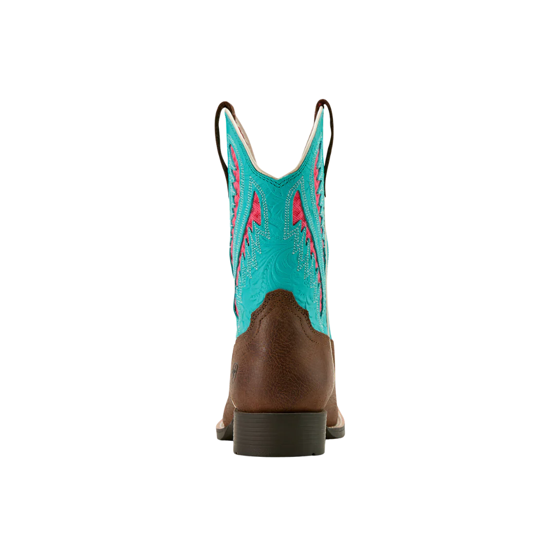 Ariat Youth Quickdraw VentTEK Western Boot - Rich Clay