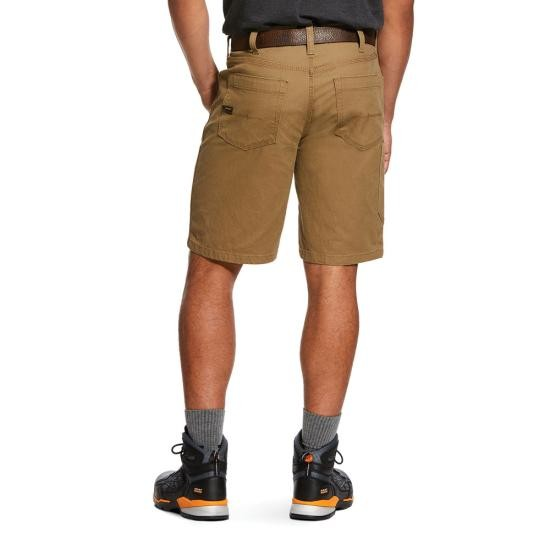 Ariat Men's Rebar Durastretch Made Tough Short - Bistro
