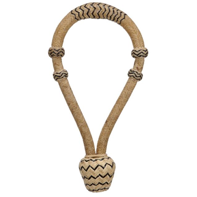 Royal King Mini 12 Plait Rawhide Bosal - 1/2"