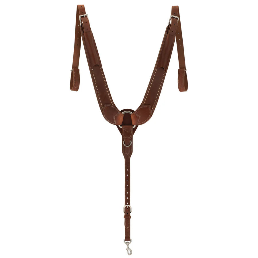 Weaver Leather Oiled  Breast Collar- Dusk Collection- Contoured