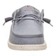 Hey Dude Men's Wally Stretch Canvas Shoes- Grey Bone
