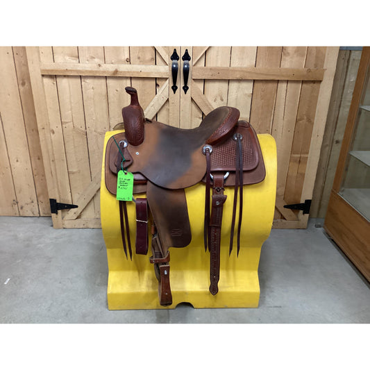 Used 15.5” Irvine Elite Cutting Saddle