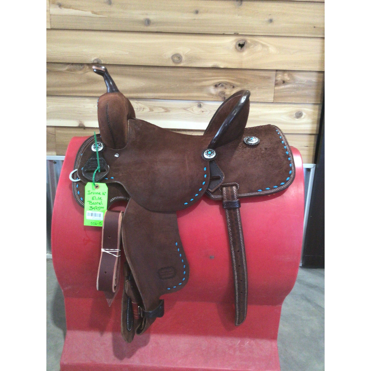 Irvine 16" Elite.  Barrel Saddle