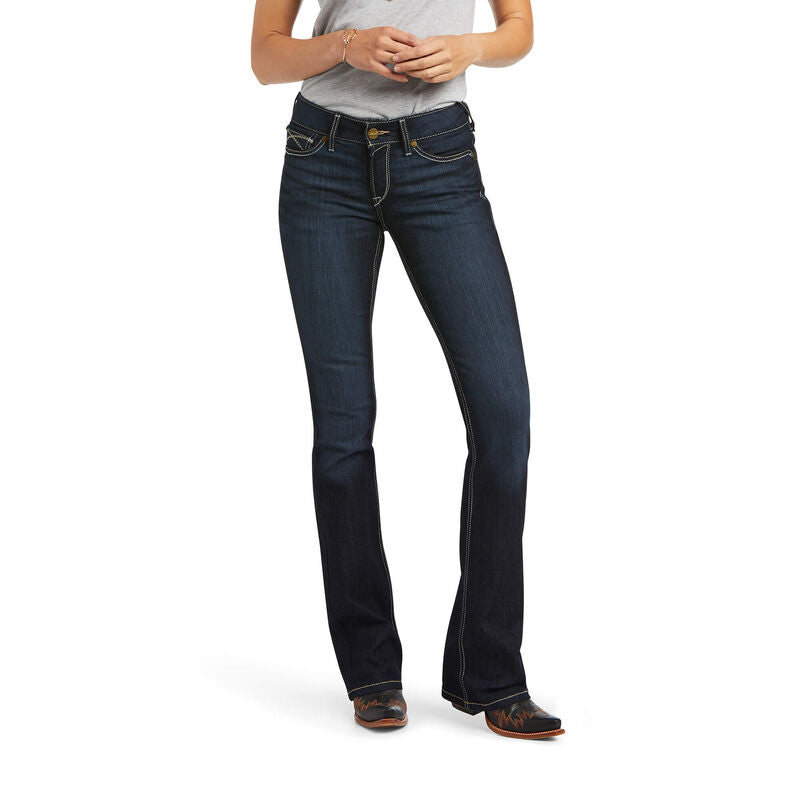 Ariat Women's R.E.A.L. Perfect Rise Contessa Boot Cut Jean - Nashville