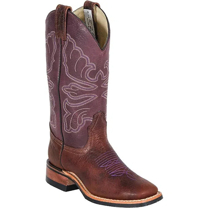 Brahama Women's Western Boot - Pan Am Purple