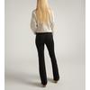 Silver Suki Women's Midrise Bootcut Jeans- Black Denim