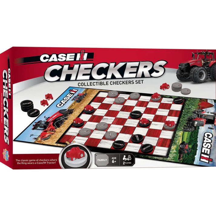 Masterpiece Case IH Checkers Board Game