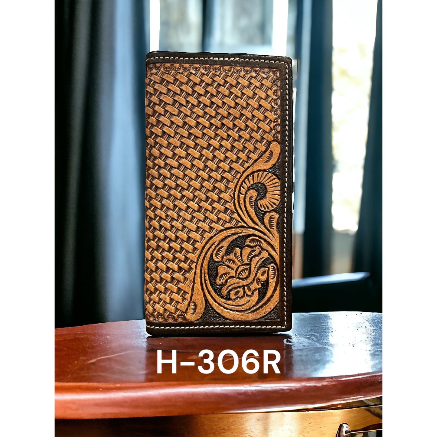 Ranger Belt Co. Rodeo Floral Wallet - Tan