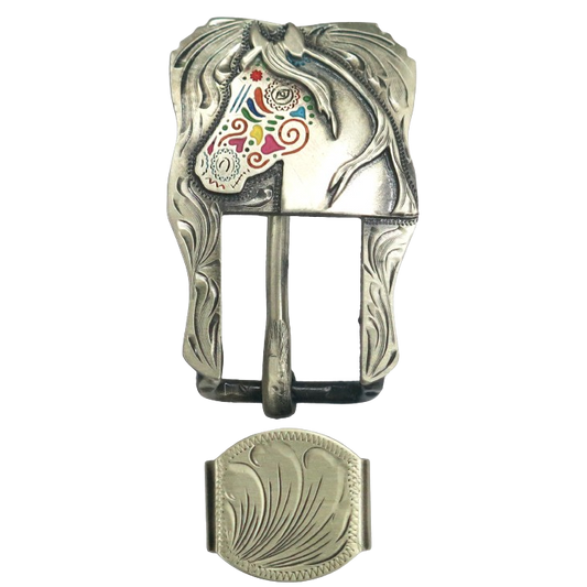 Angus Silversmiths Buckle Set-99N8