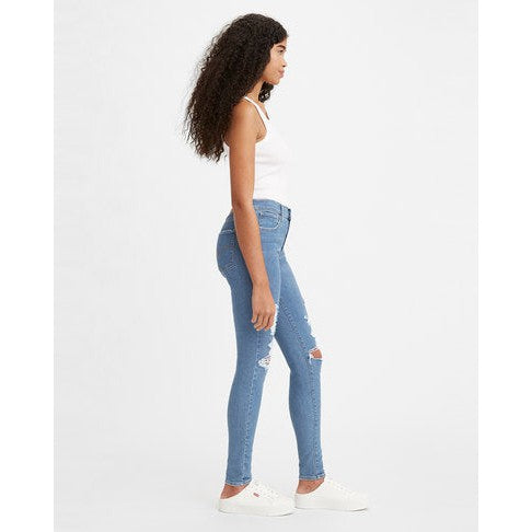 Levi Women's 720 High Rise Super Skinny Jeans - Quebec Victory (Mid Wash)